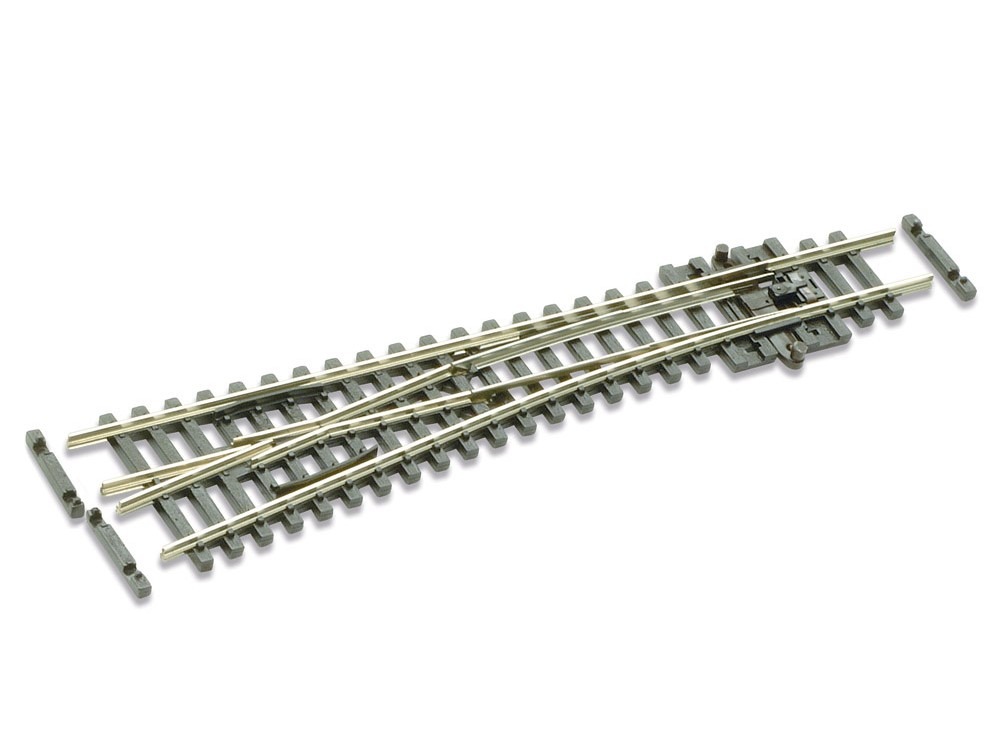 Aiguillage court Electrofrog à gauche N Code 55 PECO-SLE392F