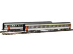 PIKO-97309 Set de 2 voitures corail epoque V HO