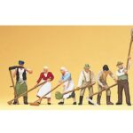 Paysans travaillant au champ PREISER-10045