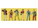 PREISER-10089 Photographes HO - 6 figurines