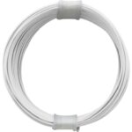 Fil de câblage blanc 0.04mm2 x 10m UTM-100410BC