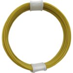 Fil de câblage jaune 0.04mm2 x 10m UTM-100410JE