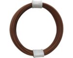 UTM MF-100410MN Cable souple de 0.04mm2 en couronne de 10m marron brun
