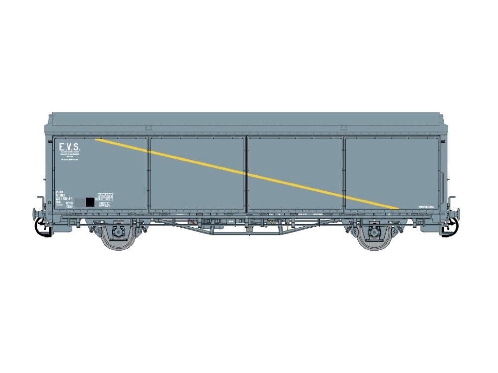 Wagon EVS Hs faces planes LS MODELS-30681