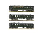 Fleischmann-6260067 Coffret 3 voitures voyageurs époque III SNCF