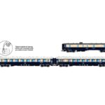Coffret N°1 de 3 voitures de l'Etoile du nord CIWL JOUEF-HJ4198