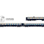 Coffret N°2 de 3 voitures de l'Etoile du nord CIWL JOUEF-HJ4199