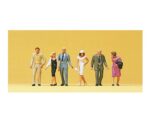 PREISER-10116 Voyageurs marchant - 6 figurines HO