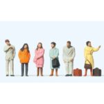 Voyageurs debout en attente PREISER-14121