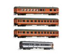 Roco-6200077 Coffret N°1 Arlberg express 3 voitures OBB et 1 fourgon SNCF