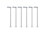 VIESSMANN-64976 Lot de 6 lampadaires modernes simples led blanc N