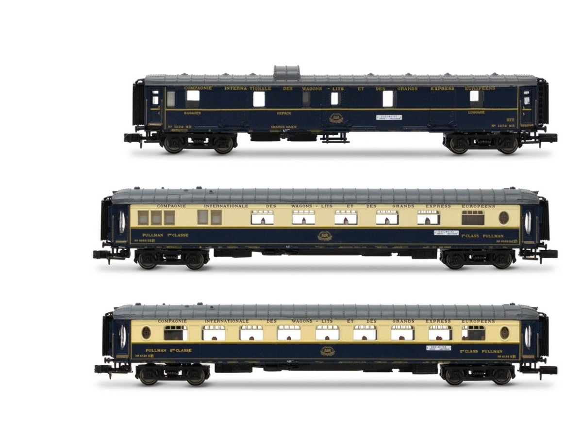 ARNOLD-HN4490 Coffret N°1 Edelweiss Pullman Express de 3 voitures Coffret N°1 Edelweiss Pullman Express ARNOLD-HN4490