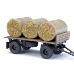 Remorque agricole HW 60 avec balles de paille BUSCH-53018
