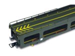 JOUEF-HJ4188 Détail extrémité Wagon SNCF Porte autos DEV66 logo casquette blanc