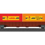 Wagon porte conteneurs MARKLIN MY WORLD-44122