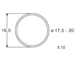 Roco-40077 Bandage deroue AC 17,5-20