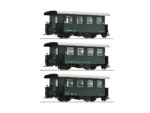 Roco-6240001 Coffret 3 coitures autrichiennes à voyageurs HOe