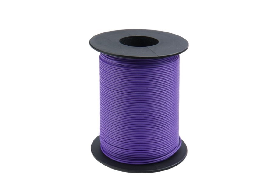 Fil de câblage électrique mauve 0.50mm2 x 100m UTM-1050100ME