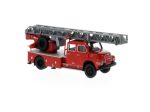 BREKINA-45160 Camion MAN 520 H DLK 30 pompiers 1967 HO
