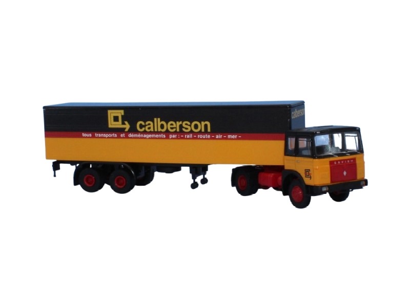 Camion SAVIEM SM300 semi remorque Calberson BREKINA-78155