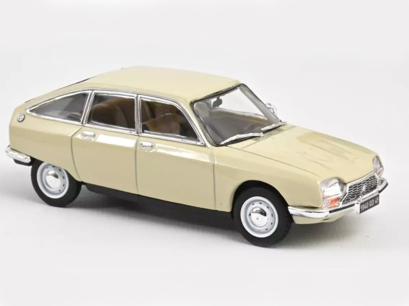 NOREV-158224 Citroen GS 1971 beige érable 1-43ème Citroën GS beige érable1/43 NOREV-158224