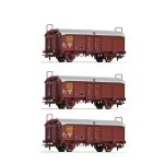 Coffret wagons à toit coulissant ROCO-6600173