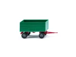 WIKING-38837 Remorque agricole 2 essieux HO