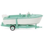 Bateau à moteur sur remorque année 60 WIKING-9503