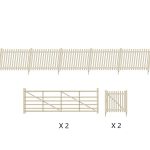 Rampes et portes piquets béton RATIO-432A
