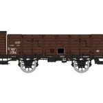 Wagon tombereau OCEM 19 bois avec guérite REE-WB833