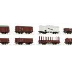 Coffret 8 wagons marchandises ROCO-44003