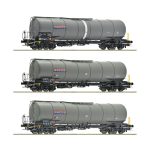 Coffret de 3 wagons citernes NACCO ROCO-6600197