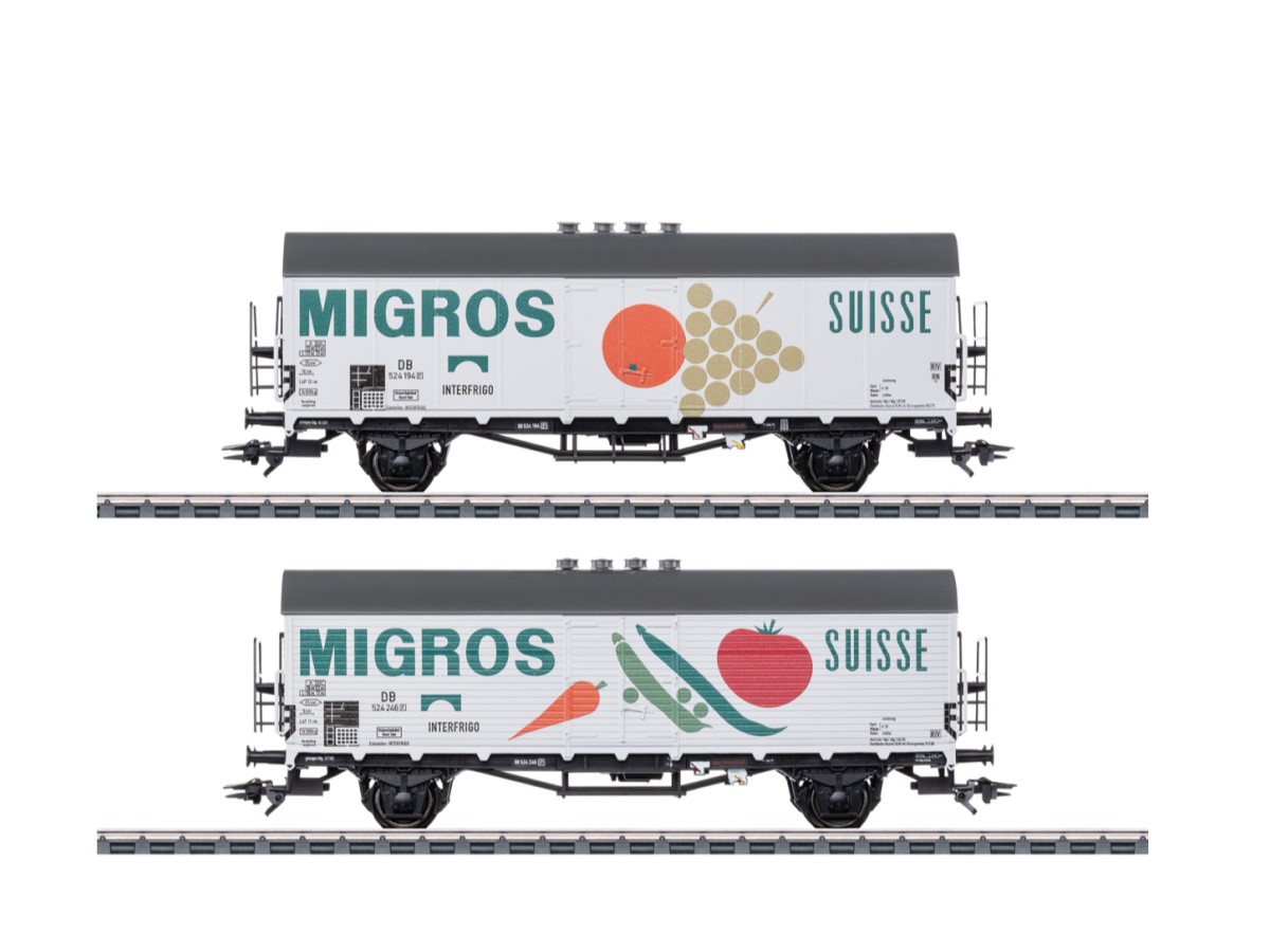 MARKLIN-46173 Coffret wagons réfrigérants MIGROS Coffret wagons réfrigérants MIGROS MARKLIN-46173