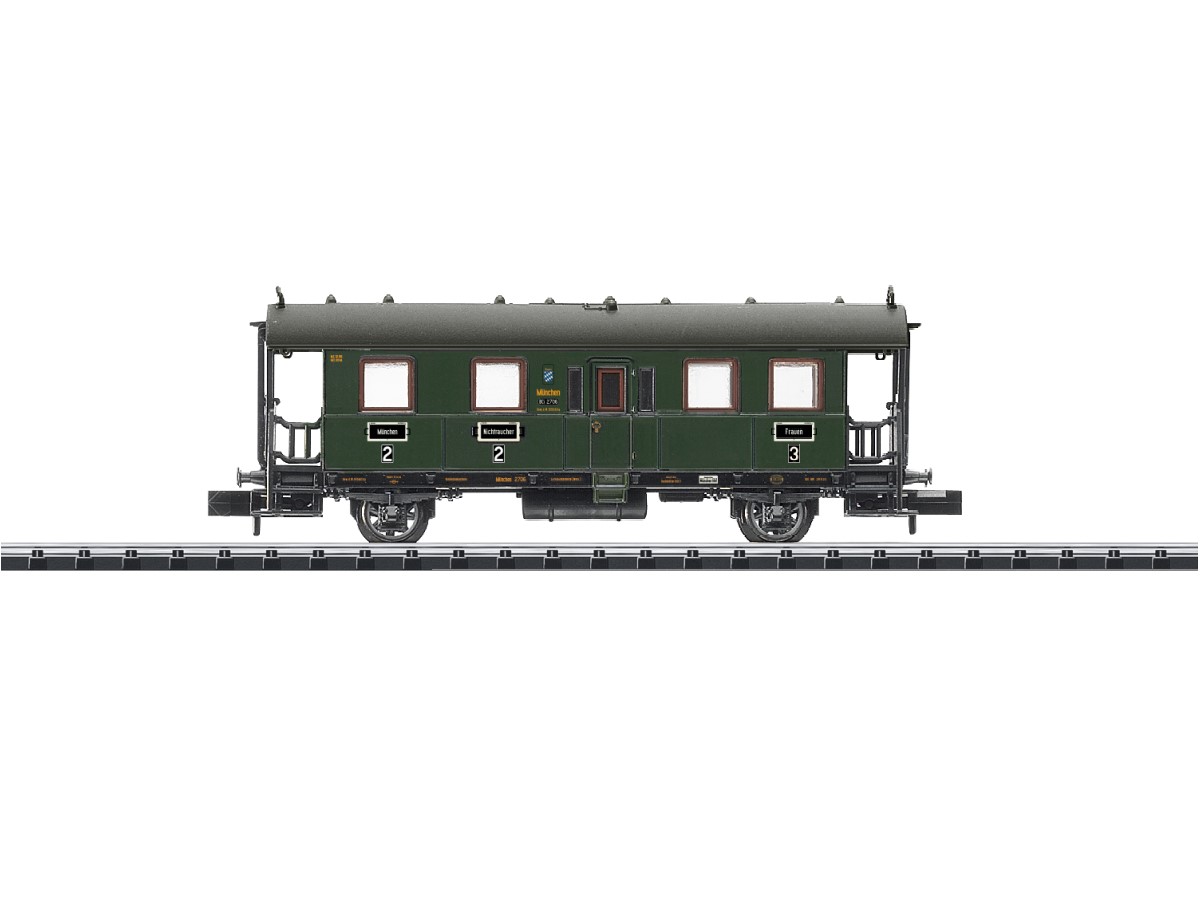 Voiture bavaroise de 2ème et 3ème classe MINITRIX-18962