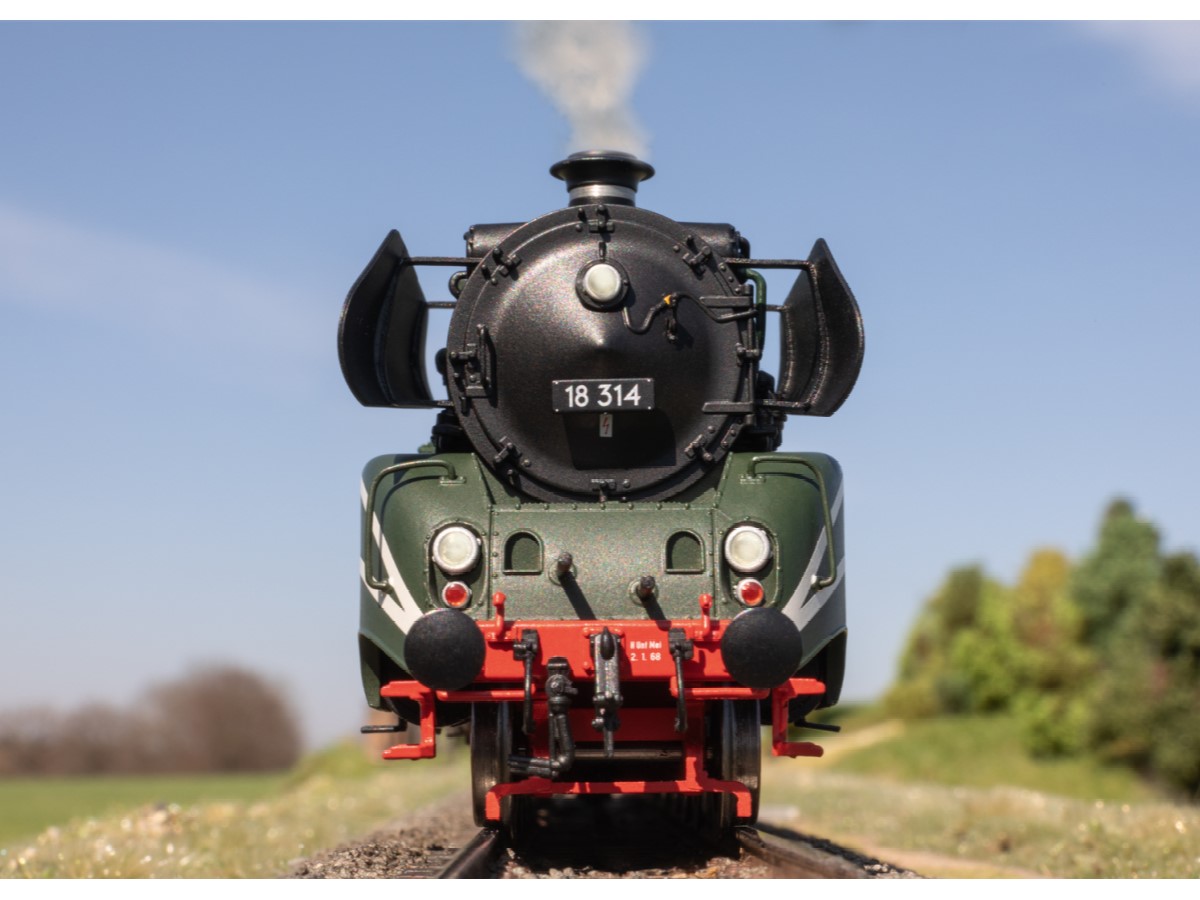 TRIX-25029 Avant locomotive à vapeur 18-3 digital sound Locomotive à vapeur 18.3 TRIX-25029