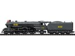 TRIX-25492 Locomotive à vapeur AC-DC Black ICE