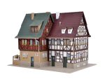 VOLLMER-43694 Maison avec boutique éclairée H0
