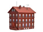 VOLLMER-43805 Maison de cheminots immeuble en briques rouges HO