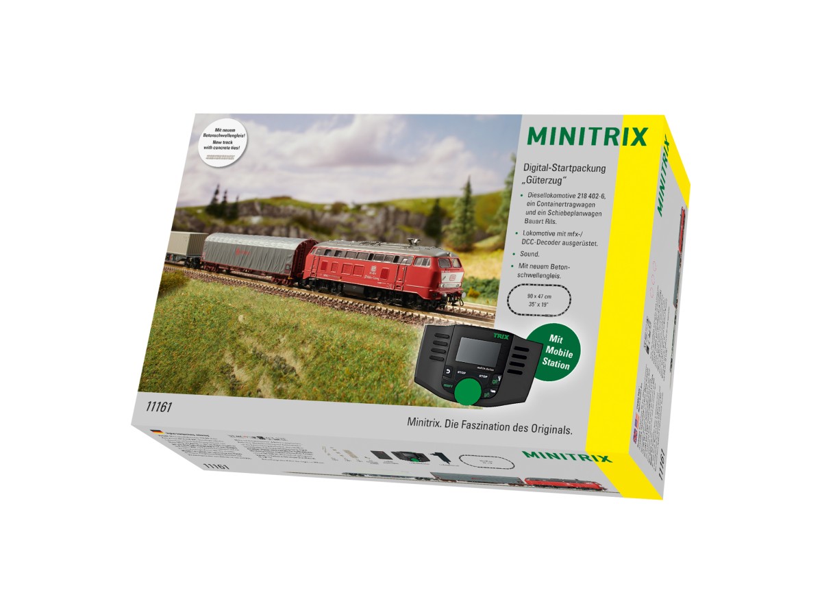 Coffret de départ numérique train marchandises MINITRIX-11161