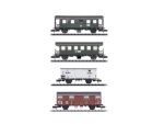 MINITRIX-T15002 Coffret de voitures et wagons GmP de la DB époque III