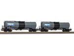 PIKO-28316 Set de 2 citernes coudées ALGECO SNCF