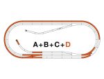Roco-42022 Coffret de voies complémentaires D