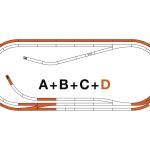 Set ROCO Line D de voies complémentaires ROCO-42022