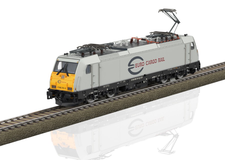 TRIX-25804 Locomotive électrique classe 186 Euro Caro Rail digital sound Locomotive électrique BR 186 Euro Cargo Rail TRIX-25804