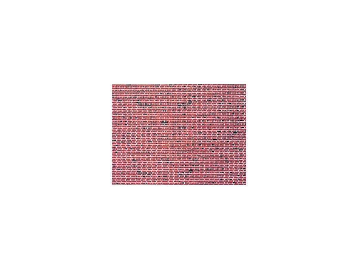 Plaque murale brique rouge VOLLMER-47361