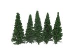 VOLLMER-48408 Sapin par lot de 5 de 11cm