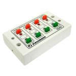 Pupitre de commande à boutons poussoirs et leds VIESSMANN-5549