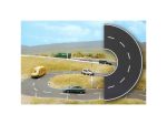 BUSCH-7098 Route 80mm - Virage HO 180°