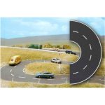 Route - Virage 180° 230mm HO BUSCH-7098