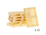 FALLER-180612 Lot de 60 palettes HO